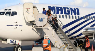 Llega vuelo de OIM con hondureños retornados desde México