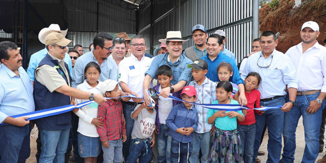 Gobierno y productores inauguran beneficio de café