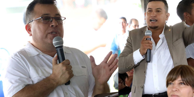 Alcalde y diputado de Libre reconocen apoyo del presidente Hernández