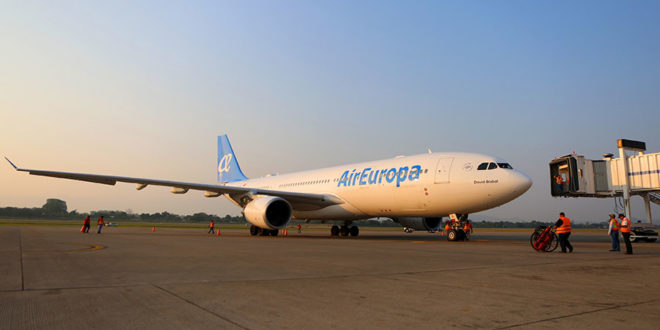 Air Europa inaugura segundo vuelo a Honduras este martes