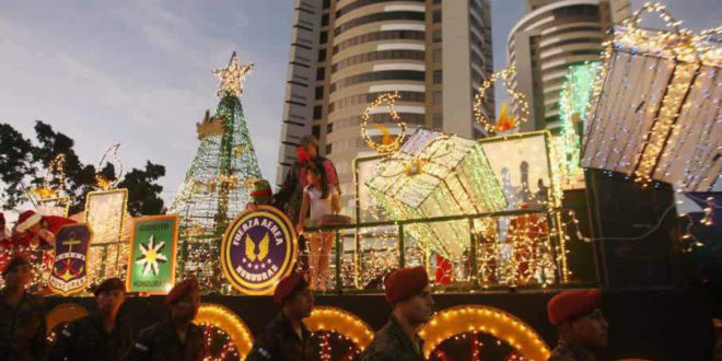 Anuncian desfile de carrozas y bandas navideñas en Tegucigalpa