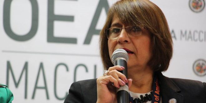 Ana María Calderón renuncia como vocera de la MACCIH