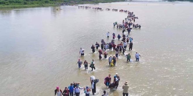 Nueva caravana migrante abandona Honduras con rumbo a EEUU