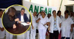 Enfermeras y enfermeros auxiliares suspenden el paro en Honduras