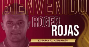 Roger Rojas es nuevo jugador del Deportes Tolima de Colombia