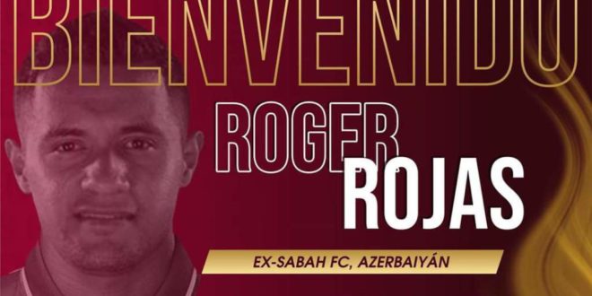 Roger Rojas es nuevo jugador del Deportes Tolima de Colombia