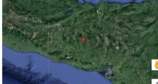 Temblor de magnitud 4.4 se registra en el occidente de Honduras