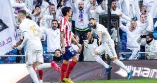 Real Madrid le gana el clásico al Atlético y es líder de España