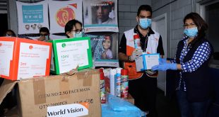 World Vision dona equipo para combatir coronavirus en Honduras