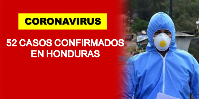 Crece la preocupación por coronavirus en Honduras: Ya son 52 casos confirmados