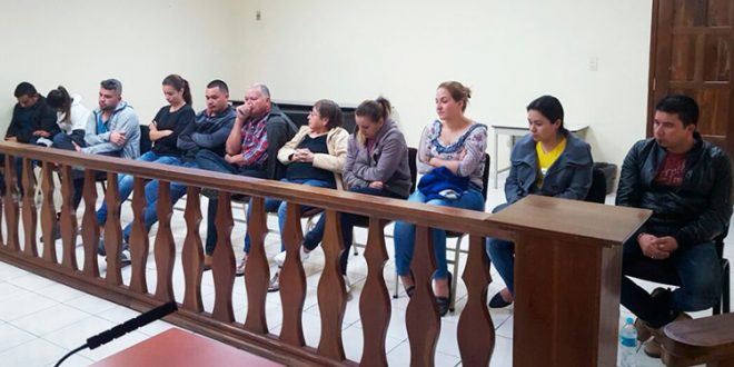 Hija de Digna Valle y 11 socios a juicio hoy, tras reprogramación