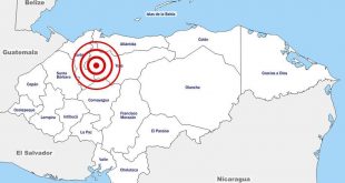 Sismo de 3.9 se registró este domingo en la zona Norte de Honduras