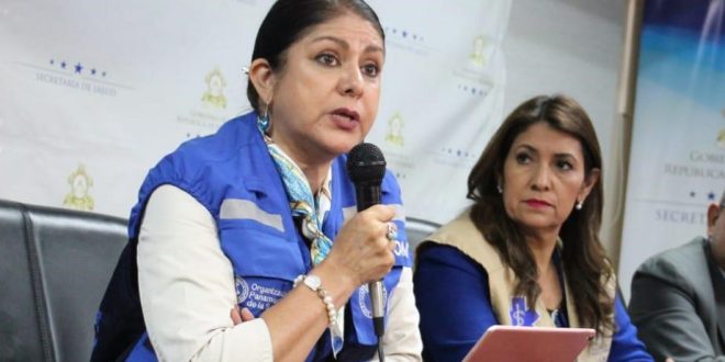 Ministra de Salud de Honduras y representante de OPS aisladas por sospecha de Covid-19