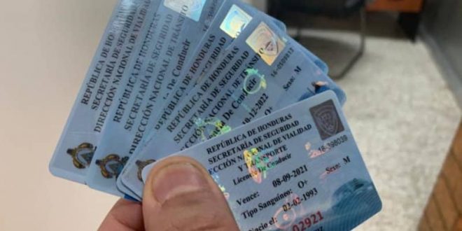 Por incumplir “Toque de Queda” más de 2,600 hondureños sin licencia de conducir