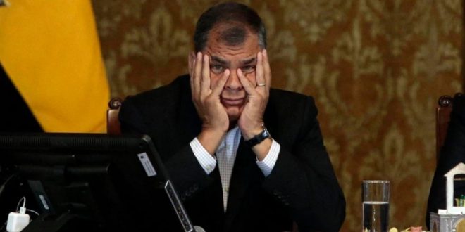 Rafael Correa, expresidente de Ecuador, condenado a 8 años por corrupto