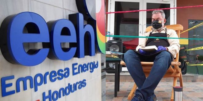 Empresario hondureño inició huelga de hambre ante excesivos cobros de EEH