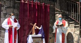 Hondureños celebran un atípico Viernes Santo por el COVID-19