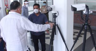 Instalan 10 cámaras termográficas para detectar fiebre en SPS
