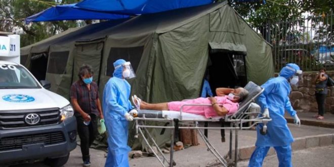Honduras suma 1,384 muertos y 43,794 contagiados de COVID-19