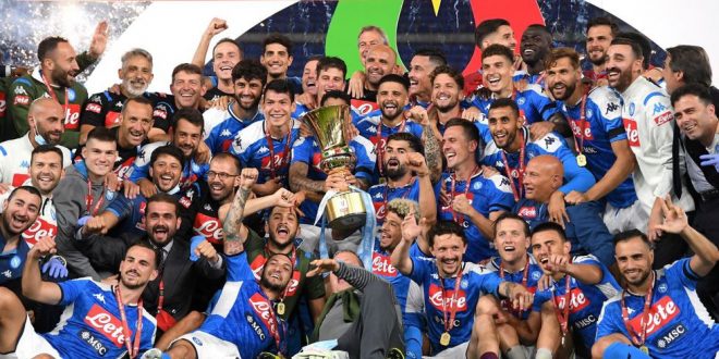 En penales Napoli venció a la Juve y se coronó campeón de la Copa Italia