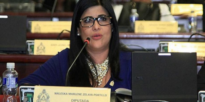 MP cita a diputada Waleska Zelaya por millonaria venta de mascarillas