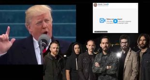 Donald Trump sube spot con canción de Linkin Park y lo obligan a borrarlo de Twitter