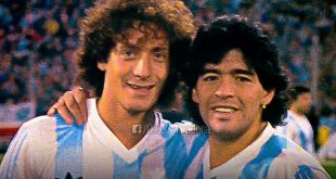Diego Maradona saludo a Troglio en su cumpleaños
