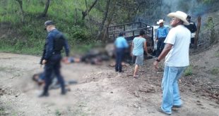 ¡MASACRE!: Al menos nueve personas fallecidas en el Norte de Honduras