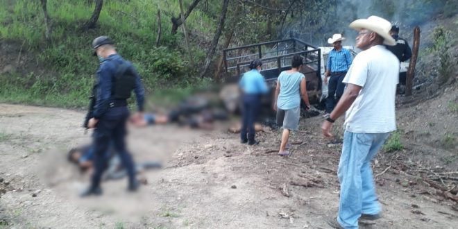 ¡MASACRE!: Al menos nueve personas fallecidas en el Norte de Honduras