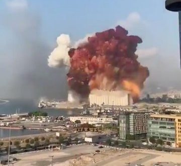 Al menos 10 muertos deja fuerte explosión en el puerto de Beirut