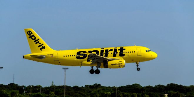 Aviones de Spirit Airlines vuelven a San Pedro Sula