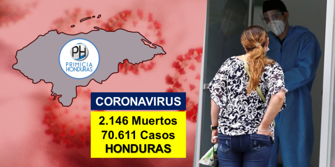Covid-19 en Honduras: 491 nuevos contagios y 24 fallecidos este viernes