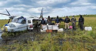 ATIC incinera 479 kilos de cocaína incautados en La Mosquitia