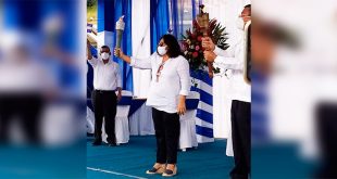 Honduras entrega antorcha Centroamericana a Nicaragua