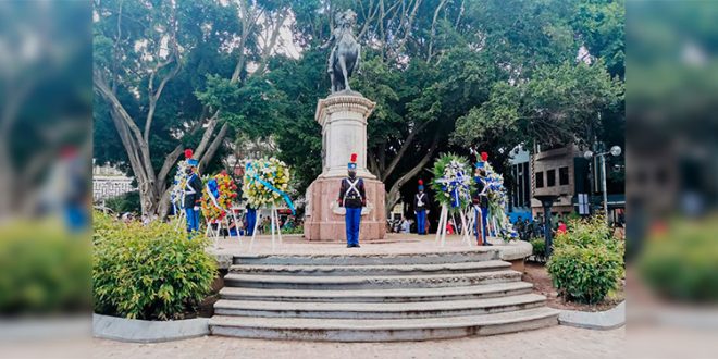 Alcaldía capitalina conmemora los 178 años de la muerte del general Francisco Morazán