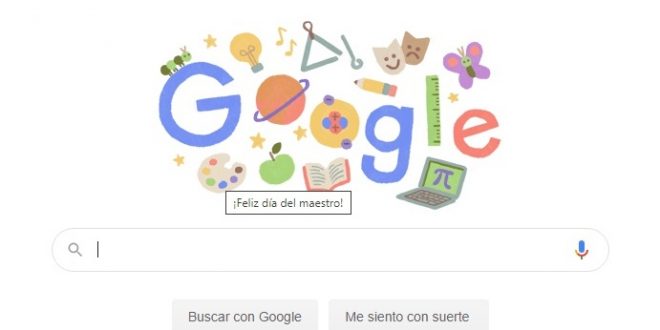 Google celebra el Día del Maestro hondureño