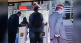 (VIDEO): Hombre es captado haciendo cochinadas en estación de transporte