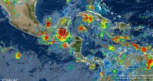 Huracán Nana se debilita a tormenta tropical en su paso por Honduras