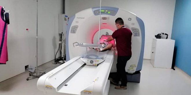 Hospital de Occidente invierte millón y medio en reparación de tomógrafo