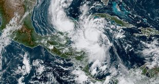 Alerta roja en cuatro departamentos de Honduras por huracán Delta