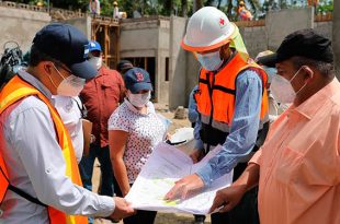 Presidente Hernández supervisa avances del proyecto de remodelación del CEDA