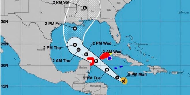 Tormenta Tropical “Delta” se convierte en huracán 