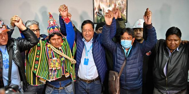 Socialista Luis Arce recibe la credencial de presidente electo de Bolivia