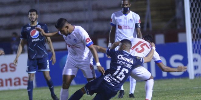 Motagua y Olimpia empatan en un partido aburrido en Tegucigalpa