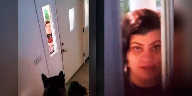VIDEO: Mujer amenaza a vecinos con matar a su perro por no compartirle el WiFi