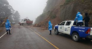 Cuatro comunidades quedan incomunicadas por derrumbe en Intibucá