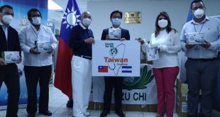 Fundación Tzu Chi de Taiwán dona 25 mil pruebas rápidas