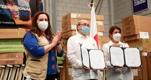 Japón entrega segundo lote de equipos médicos a beneficio de hospitales del norte de Honduras