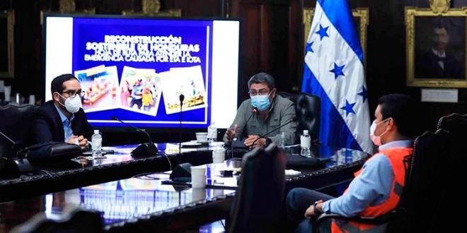 JOH presenta Plan de Reconstrucción al Consejo Empresarial de América Latina y COHEP
