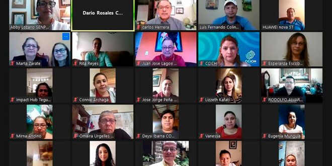 Representantes de la Mesa de Trabajo MIPYME se unen en oración por Honduras